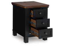Load image into Gallery viewer, 8793 Wildenauer 3 Drawer Chairside Table w/USB port $199.95