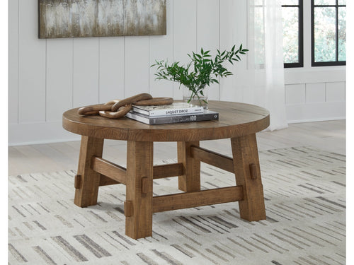 8568 Mackifeld Round Coffee Table $199.95
