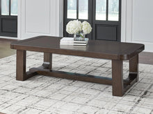Load image into Gallery viewer, 8964 Breckington 56" Dark Brown Occasional Cocktail Table $299.95