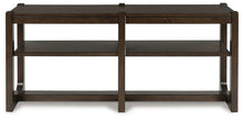 Load image into Gallery viewer, 8949 17"x 65" Breckington Dark Brown Console Table $389.95