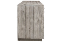 Load image into Gallery viewer, 8360/5738 92&quot; Gray Weathered TV Stand w/Fireplace $1,099.95 - 1 Only!