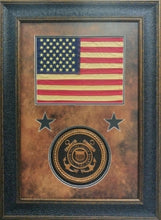 Load image into Gallery viewer, USA Flag w/Armed Forces Seal $179.95