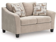 Load image into Gallery viewer, 9005 Willarae Taupe Upholstered Love Seat $579.95