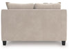 9005 Willarae Taupe Upholstered Love Seat $579.95