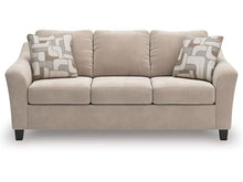 Load image into Gallery viewer, 9004 Willarae Taupe Upholstered Sofa $599.95