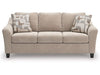 9004 Willarae Taupe Upholstered Sofa $599.95