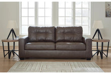 Load image into Gallery viewer, 8584 Barlin Mills Upholstered Brown Sofa $499.95