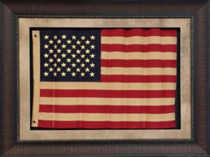 8090 30" x 40" Shadowbox USA Wavy Fabric Flag $299.95