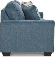 Load image into Gallery viewer, 8780/8756 2 Pc Cashton Blue Upholstered Sofa &amp; Loveseat $899.95 - 1 Only