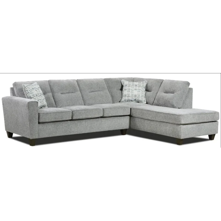 8687 Everleigh 2Pc Upholstered Sectional $899.95
