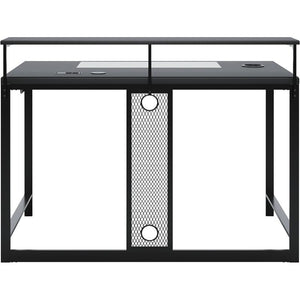#8160 50" Contemporary Gray Gaming Desk $299.95