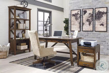 Load image into Gallery viewer, 6348 4 Shelf Rustic White Bookcase $329.95