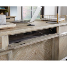 Load image into Gallery viewer, 8137 66&quot; Whitewash Hickory Executive Desk $1,299.95