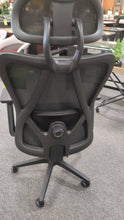 Load image into Gallery viewer, 8537 Black Mesh Back Ergonomic Desk Chair w/Headrest $219.95 - 1 Only!