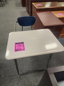 R113 Blue/White Student Used Desk $89.98
