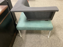 Load image into Gallery viewer, R1760 Green/Black Mesh Back Corner Used Chair $75.00 - 1 Only