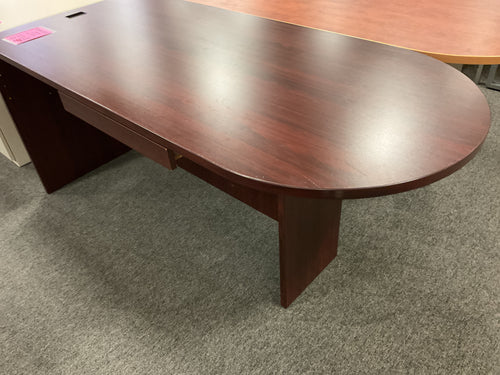 R55 30”x 60” Mahogany Bullet Used Table $99.98 - 1 Only