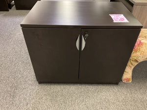R660 Espresso 2 Doors Used Storage Cabinet $175.00 - 1 only