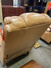 Load image into Gallery viewer, R5880 La-Z-Boy Tan Leather Used Wall Recliner $249.98 - 1 Only