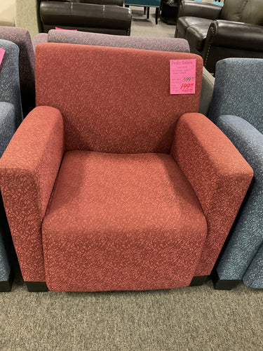 R93 Burgandy Lounge Used Chair $99.98