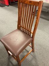Load image into Gallery viewer, R996 48”x 48” Red Oak Counter height Used Table $349.98 - 1 Only!
