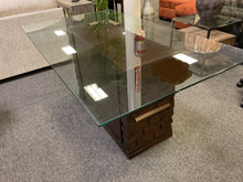 Load image into Gallery viewer, R1011 42”x 72” Mahogany/Glass Used Table w/6 Chairs $488.00 - 1 Only