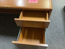Load image into Gallery viewer, R1107 36”x 72” Oak Used Desk w/1 File $199.98 - 1 Only