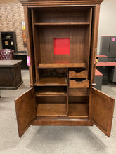 Load image into Gallery viewer, R77 44”x 80” Pecan Used Storage TV armoire $199.95 - 1 Only