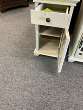 Load image into Gallery viewer, 8703 Off White Chairside Table $268.00