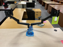 Load image into Gallery viewer, R4949 Dual Monitor Clamp On Stand $75.00