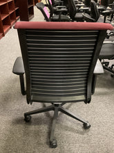 Load image into Gallery viewer, R809 Burgandy Used Office Chair $69.98 - 1 Only!