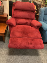 Load image into Gallery viewer, Red recliner shown from another angle