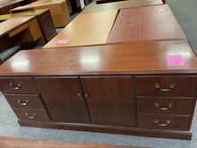 Load image into Gallery viewer, R440 21”x 72” Cherry Used Storage Credenza w/2 Files $199.98 - 1 Only