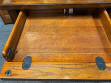 Load image into Gallery viewer, R101 22”x 44” Oak Used Desk w/ Keyboard tray/1 File $299.98 - 1 Only