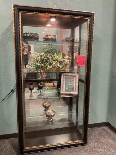 R75 42”x 80” Used Glass Curio Cabinet  $549.98 - 1 Only