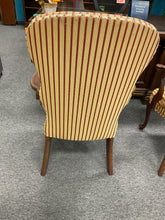 Load image into Gallery viewer, Used Striped Mahogany Wood Frame Chair - $99.98