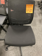 Load image into Gallery viewer, R2002 “Sit On It” Black Mesh Back Armless Used Office Chair $39.98