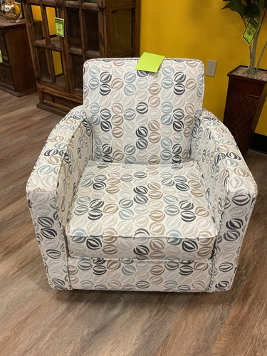 8694 Andover Blue Swivel Glider Chair $399.95 - 1 Only!