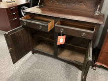 Load image into Gallery viewer, R6703 17”x 48” Mahogany Used Storage Dresser w/Mirror $749.98 - 1 Only