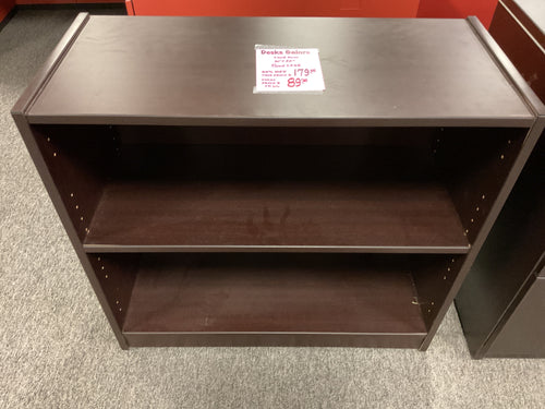 R66 30”x 32” Espresso Lam Used Bookcase $89.98 - 1 Only