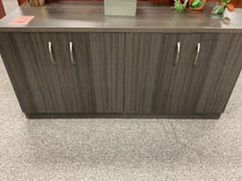 Load image into Gallery viewer, R6107 24”x 60” Dark Gray Lam 4 Door Used Storage Credenza $299.98 - 1 Only