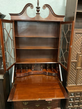 Load image into Gallery viewer, R7086 20”x 34” Cherry Secretary Used Desk $999.98 - 1 Only