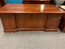 Load image into Gallery viewer, R675 36”x 72” Cherry Executive Used Desk w1 File $199.98 - 1 Only