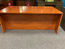 Load image into Gallery viewer, R84 36”x 72” Pine Lam Used Desk w1 File $249.98 - 1 Only