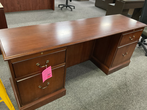 R61 20”x 72” Mahogany Used Credenza Desk $199.98 - 1 Only