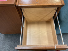 Load image into Gallery viewer, R1313 16”x 28” Oak 2 Drawer Letting Used File $149.98