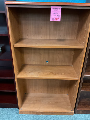 R300 36”x 66” Cherry Lam Used Bookcase $149.98 - 1 Only