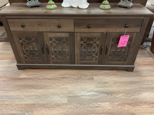 R9991 16”x 59” Rustic Used Storage Credenza $149.95 - 1 Only