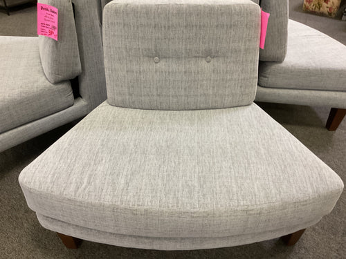 R4501 Gray Armless Used Chair $75.00