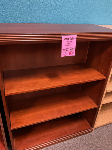 R977 38”x 48” Mahogany Used Bookcase $199.98 - 1 Only